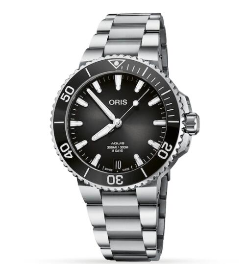 Review Oris AQUIS DATE CALIBRE 400 Replica Watch 01 400 7769 4154-07 8 22 09PEB